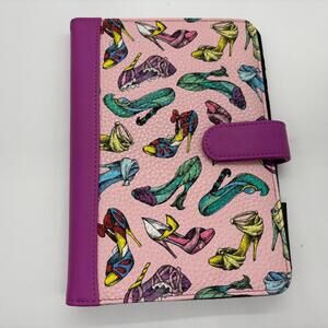 Disney Princess Shoe Collection Mini iPad Case Tablets Readers 8 1/4 x 5.5" Pink